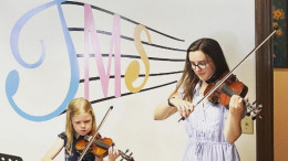 violin lesson