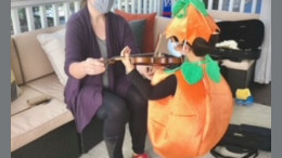 Working with a young student