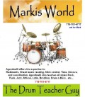 Markis World - Drum Teacher Guy - Mark Agostinelli