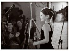 Phoebe Lloyd singing Michael Jackson's "Music & Me" at the Soul Singers' Cafe December 5, 2010