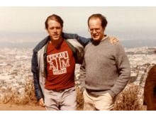 With My father, Dave Guard, founding member of the Kingston Trio
